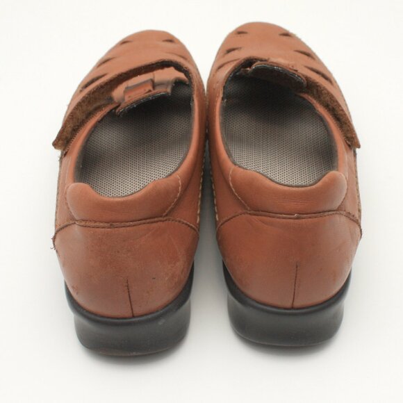 SAS Womens Brown Roamer Sandals Tripad Comfort Size 9 Strapped Leather - Picture 3 of 7